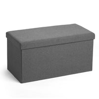 Poppin Box Bench - Dark Grey-The Box Bench storage seat is a space-saving sittable superhero that can be used for extension cords in the office, Legos in the playroom, or books in the bedroom