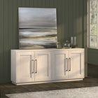 Hudson&Canal Tillman 68" Rectangular Buffet Table - Alder White-This product features easy assembly