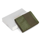 Champs Camo Leather Cardholder - Green-Exterior pocket