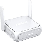 ASUS BE3600 Portable Dual Band Wi Fi 7 Travel Router - White-Dual-band WiFi 7 speeds up to 3600 Mbps with MLO and 4K-QAM
