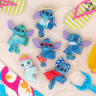 Excell Brands Disney Stitch Cutie Cuffs Blind Box-Made from ultra-soft fabric, Cutie Cuffs are designed to be worn on the wrist or clipped onto backpacks, water bottles, or other items for a touch of cuteness