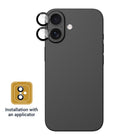AXS ARMORGlass Pro Camera Lens Protector for Apple iPhone 17/16/16 Plus-HD Clarity with no camera interference  