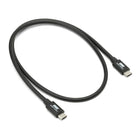 OWC 28" Thunderbolt USB-C Cable - Black-Versatile Connections: connect to millions of docks, displays, eGPUs, PCIe expansion, external SSDs, RAID storage, and other accessories