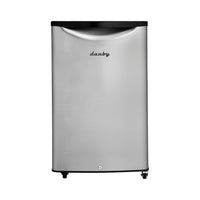 Danby 4.4 cu. ft. Outdoor Fridge - Black/Stainless Steel-Energy Star compliant, energy-efficient to help you save money without sacrificing performance