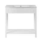 Modway Altura 36" Bathroom Vanity - White-Assembly Required