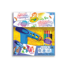 Crayola Marker Airbrush Art Kit-5 reusable stencils for kids: the included stencils give kids the confidence to accurately adorn their creations with a wide range of patterns and artwork
