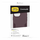 OtterBox Commuter Compatible with MagSafe Case with Camera Control for iPhone 17 - Trailhead Purple-Bumpers around the camera protect against hard hits