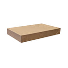 Eddie's Garment Box - 15X - 15" L x 9-1/2" W x 2" H - Kraft - 100 Pack-Kraft