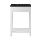 Modway Altura 24" Bathroom Vanity - White/Black-Assembly Required