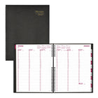 Brownline 2027 CoilPro Weekly Planner with Hard Lizard-Like Cover - 11" x 8-1/2" - Black-12-Month: January 2027 to December 2027