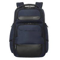Targus Heritage Luxe 15-16" Backpack - Navy-Dedicated laptop compartment using patent-pending SafePort SafeSling protection