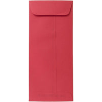 JAM Paper #10 Policy Envelopes, 4 1/8 x 9.5, Brite Hue Red Recycled, 100 Pack (25048g)-Christmas red