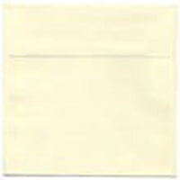 JAM Paper 7.5" x 7.5" Square Invitation Envelopes - Ivory - 25 Pack-Ivory envelope