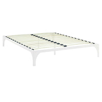 Modway Ollie Full Bed Frame - White-Modern Platform Bed Frame