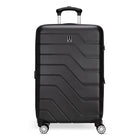 Travelpro Odyssey 24" Medium Check-In Hardside Luggage - Spinner - Black-Tip-resistant tapered expansion adds up to 2” packing capacity when needed
