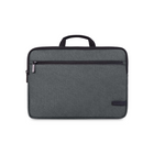Bugatti Commuter Series Laptop Sleeve - 16" - Grey-Made of polyester