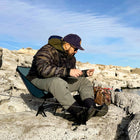 Grand Trunk Caddis HD Portable Camp Chair - Blue-Weight Capacity: 280 lbs.