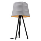 Zuo Mozzi Table Lamp - Grey/Black-Assembly required