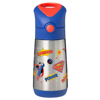 b.box Insulated Drink Bottle - 350 ml - Superman-Triple-layer insulation keeps drinks at the perfect temperature