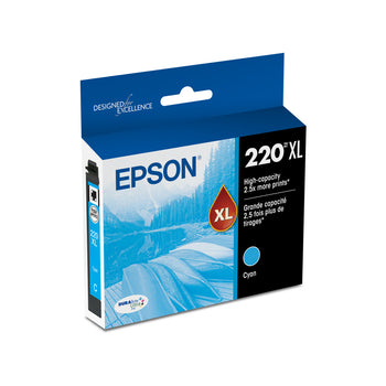 Epson T220 Ink Cartridge - High Capacity - Cyan | staples.ca