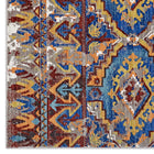 Modway Centehua Distressed Southwestern Aztec Area Rug - 8 ft W x 10 ft L - Multicolored-Stain Resistant / Easy To Clean