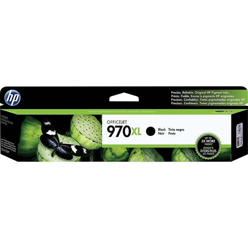 HP 970XL Black High Yield Original Ink Cartridge (CN625AM