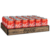 Coca-Cola Classic Coke - 355mL - 24 Pack-Classic Coca-Cola beverage delivers delicious, refreshing taste