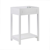 Modway Altura 24" Bathroom Vanity Cabinet - White-Modern Bathroom Vanity Cabinet