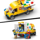 LEGO City Great Vehicles The LEGO Van-Accessories include 4 miniature toy LEGO boxes, a hand trolley, cup and pallet