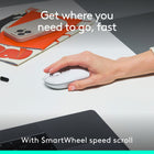 Logitech Pop Icon Bluetooth Keyboard & Mouse Combo - Off-White/Orange-Easily Hop Across 3 Devices: Connect with Bluetooth to up to 3 wireless devices across OS (Windows, macOS, iPadOS, iOS, ChromeOS) and switch between them with a press of the Easy-Switch button
