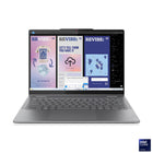Lenovo Yoga 7i 14" Copilot+ PC Laptop - Intel Core Ultra 7 256V - 512 GB SSD - 16 GB RAM - Windows 11 Home - Bilingual - Luna Grey-I/O Ports: 1x USB-A (USB 5Gbps / USB 3.2 Gen 1), Always On; 2x USB-C (Thunderbolt 4 / USB4 40Gbps), with USB PD 3.0 and DisplayPort 2.1; 1x HDMI 1.4b; 1x Headphone / microphone combo jack (3.5mm); 1x microSD card reader