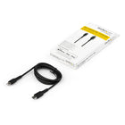 StarTech Durable USB-C to Lightning Cable - 3' - Black-6
