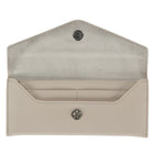 Gry Mattr Card Wallet - 7.5" × 3.25" - Cream-Dimensions: 7.5" W × 3.25" H (19 cm × 8.3 cm)