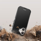 TUFF8 Impact Dual-layer Rugged Case for iPhone 17 - Black-Dual-layer: Combines soft silicone and hard polycarbonate layer for superior durability