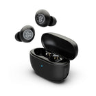 JLab Go Pop True Wireless Earbuds with Active Noise Cancelling - Black-24+ hours Bluetooth playtime