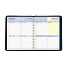 AT-A-GLANCE 2027 QuickNotes Weekly/Monthly Appointment Book - 9-7/8" H x 8" W - Black - Bilingual-Page size: 9-7/8" H x 8" W