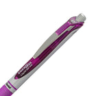 Pentel EnerGel Retractable Gel Roller - 0.7mm - Violet Pen & Refill Set-5