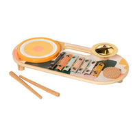 Manhattan Toy BeatstoGo Wooden Musical Learning Toy-Includes 3 legs for stabilization