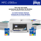 Brother INKvestment MFC-J1365DW Wireless Inkjet All-in-One Printer - Colour - Auto Duplex Printing - 1.8” Colour Display-2-sided printing, 150-sheet paper tray and more