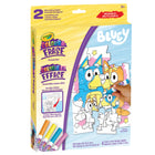 Crayola Colour & Erase Reusable Puzzle Set - Bluey-REUSABLE ACTIVITY: Colour, erase, and start anew - just use a damp cloth for easy cleaning