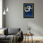The Tragically Hip Long Time Running with Gold LP - Framed Print - 26" x 34"-Ready to hang - arrives fully assembled