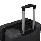 Reebok Repetition 26" Hardside Check-in Luggage - Spinner - Black-Double 360-degree spinner wheels for smooth and quiet rolling (8 wheels)