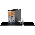 Davis Group QuickFit D-Ring View Binder - 4" - Black-11.5"H x 11.50"W (For Letter Size)
