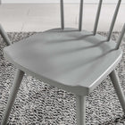 Modway Sutter Wood Dining Side Chair - Light Grey-Non-Marking Foot Caps