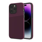 AXS PROTech Plus Dual-Layered Anti-Shock Sleek Case for Apple iPhone 15 Pro Max - Sangria-Drop resistant up to 10 feet