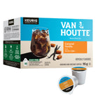Van Houtte Brew Over Ice Caramel Vanilla - Medium Roast - K-Cup Coffee Pods - 10 Pack-Responsibly sourced: Van Houtte brew over ice caramel vanilla coffee is made from 100% arabica coffee, responsibly sourced coffee.