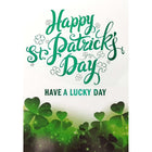 Mill Brook Studio St. Patrick's Day Greeting Cards & Envelopes - 5-3/8" x 7-3/4" - Clovers - 18 Pack-Premium quality greeting cards
