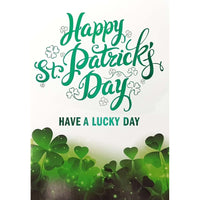 Mill Brook Studio St. Patrick's Day Greeting Cards & Envelopes - 5-3/8" x 7-3/4" - Clovers - 18 Pack-Premium quality greeting cards