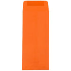 JAM Paper #10 Policy Envelopes, 4 1/8 x 9.5, Brite Hue Orange Recycled, 1000 Pack (15887B)-Size: #10 (4 1/8" x 9-1/2")