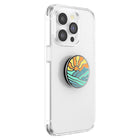 Popsockets PopGrip - Enamel Mountain Rays-Repositionable and sticks to most devices and cases (but may not stick to silicone or waterproof cases)